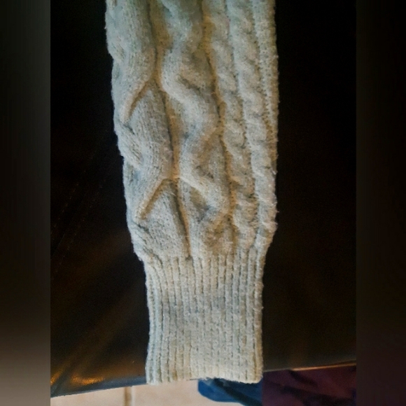 Sincerely Jules Juniors XS Sweater Light Bluish Green - Picture 3 of 5